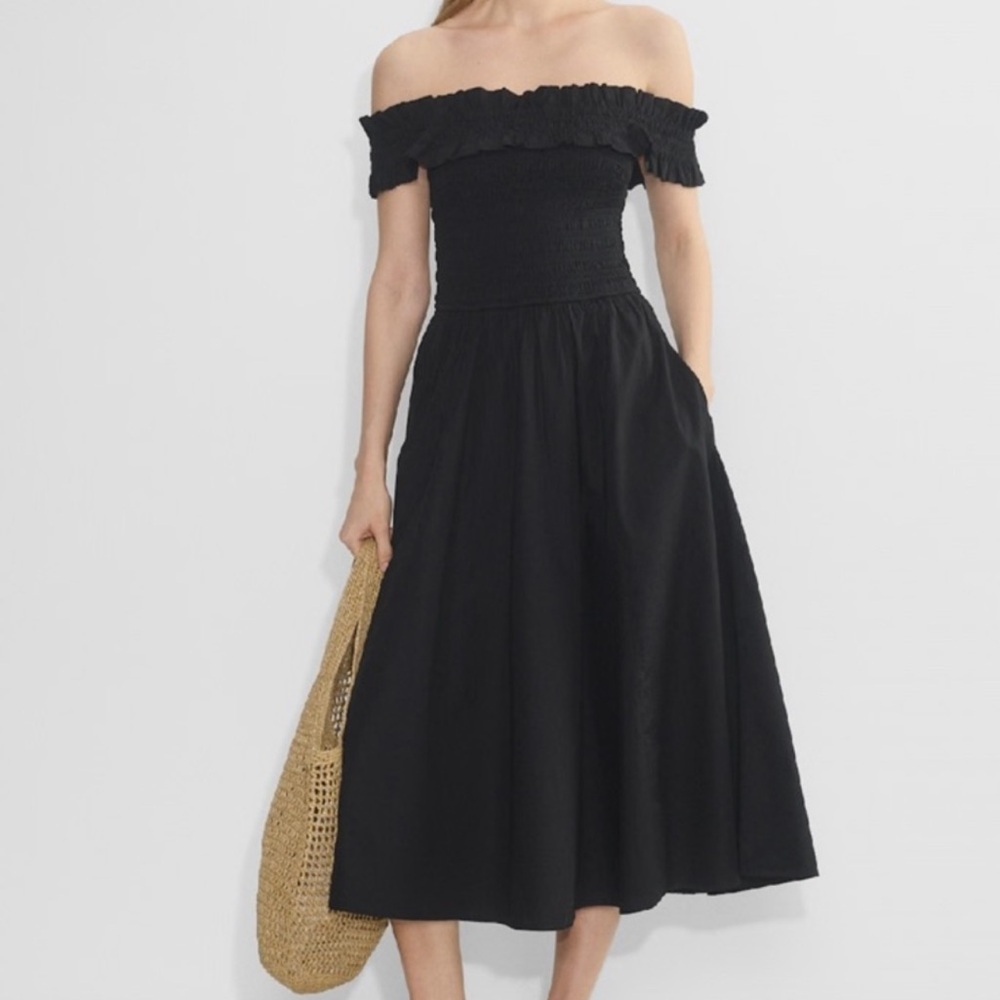 Aritzia Wilfred Becky Poplin Dress 2XS